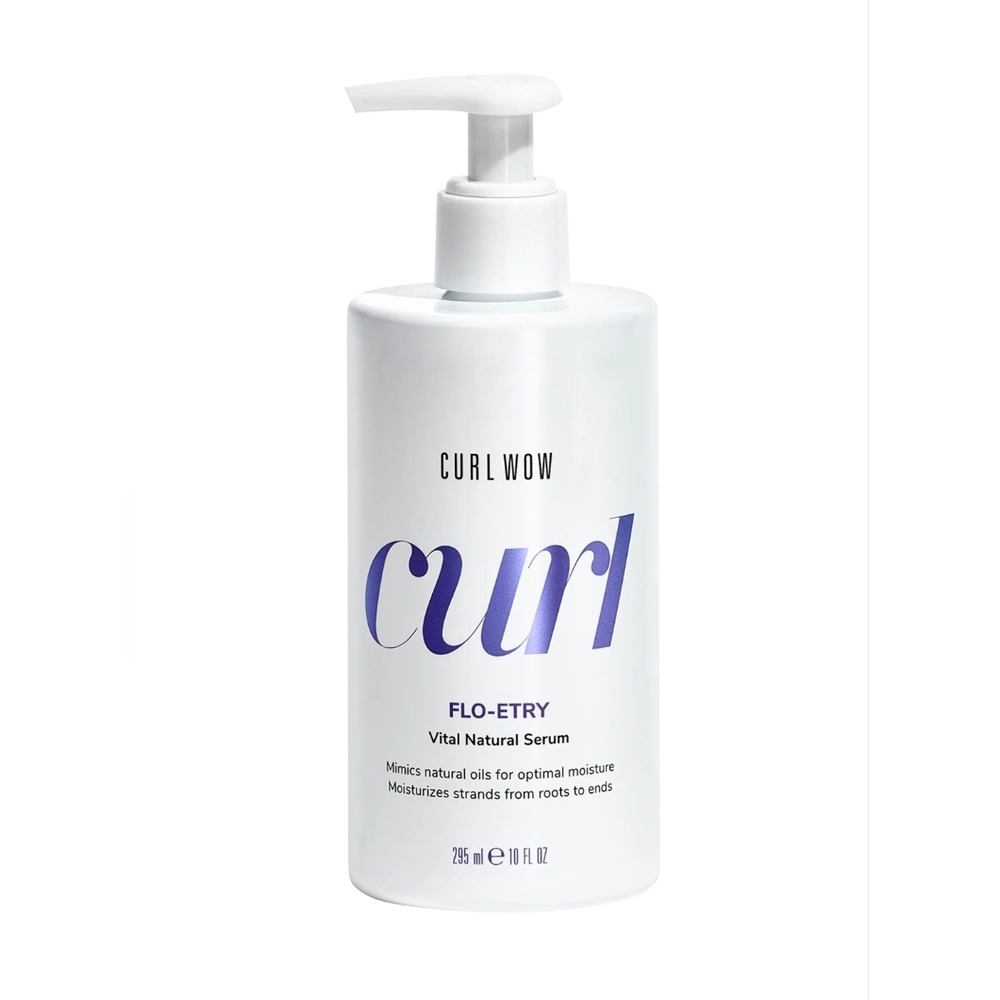 COLOR WOW  Curl Wow FLO-ETRY Vital Natural Serum, 10 oz / 295 mL, FULL SIZE, NEW